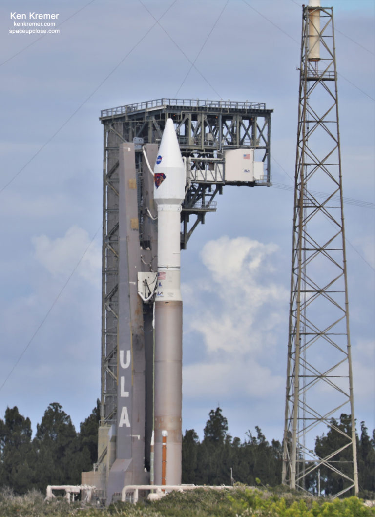 NASA Lucy Asteroid Mission Rolls Out To Pad For Oct 16 Launch On ULA