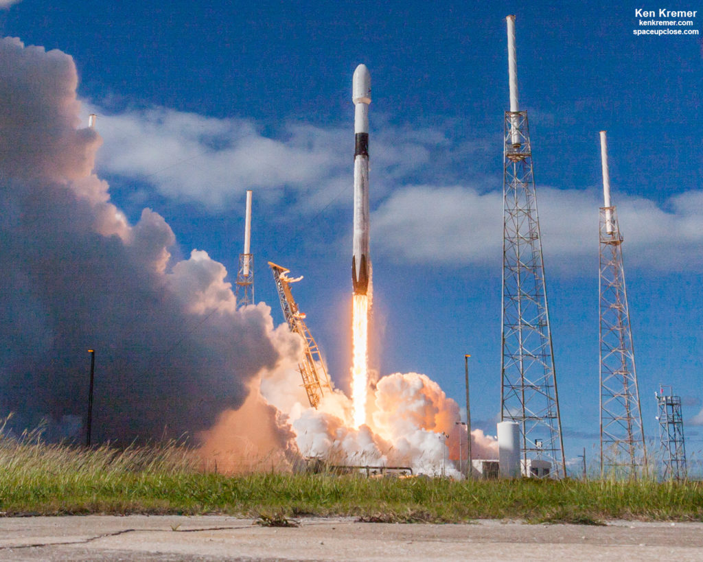 SpaceX Launches 2nd Batch Of Starlink Broadband Sats With 1st Quadruply ...