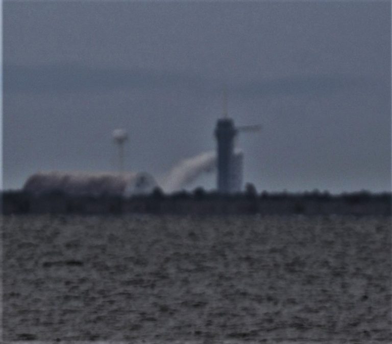 Dismal Weather Scrubs Historic SpaceX Launch Of NASA Astronauts: Photos ...