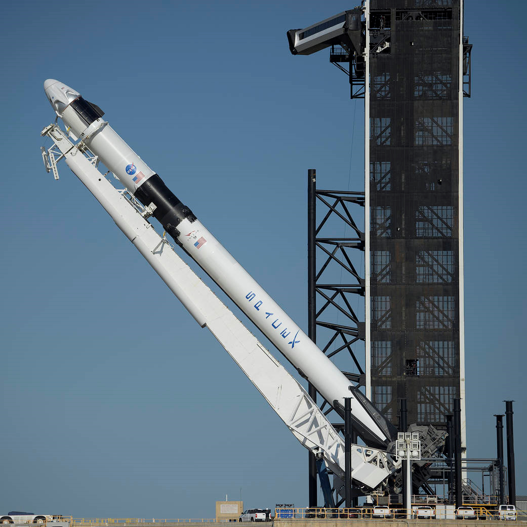Rocket-Landing Site, Next Dragon Spacecraft Star in SpaceX Photos