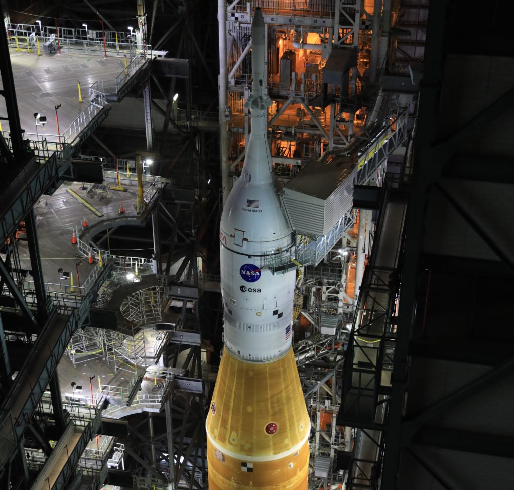 NASA’s Maiden SLS Moon Rocket Ready for Rollout to KSC Launch Pad ...