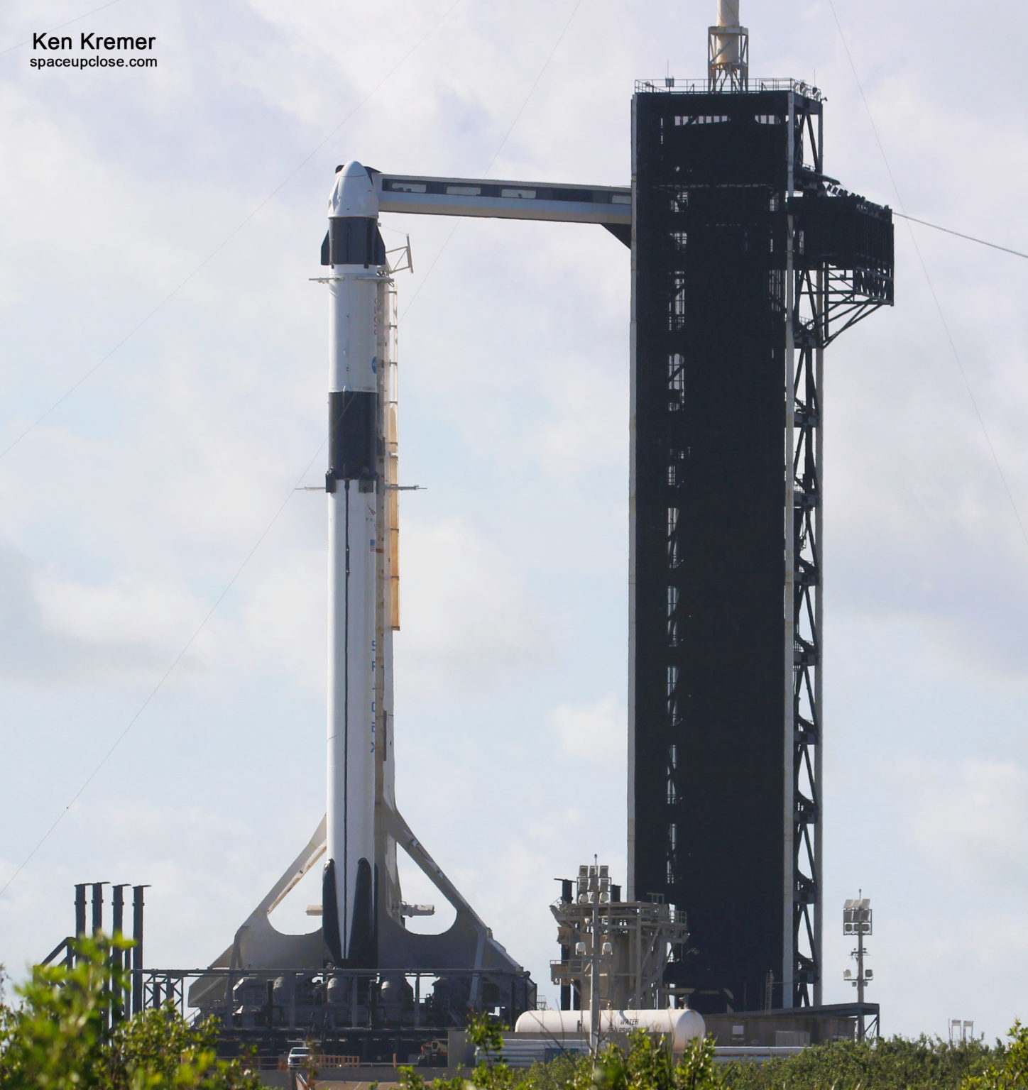 NASA SpaceX Crew-5 New Falcon 9 Rocket Poised For Liftoff To Space ...