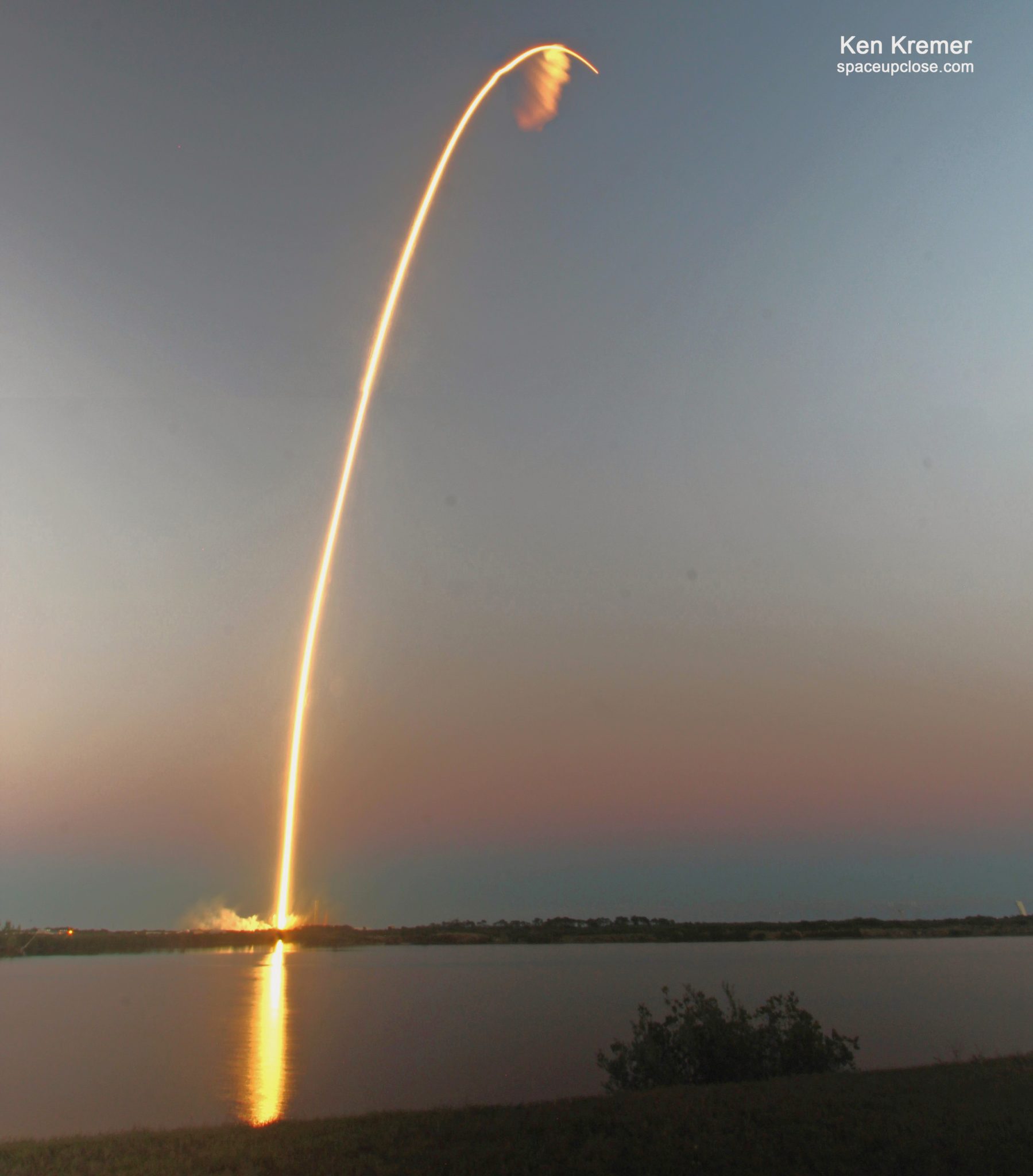 Spectacular Sunset Launch For 1st SpaceX Falcon Heavy Of 2023 Sends US ...